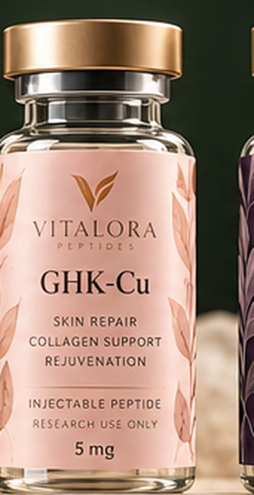 GHK-Cu Injectable bottle